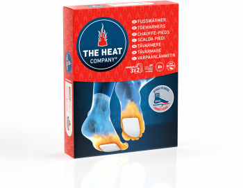 The Heat Company 3er-Pack Fußwärmer