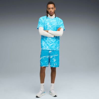 Puma M Run Velocity Aop Tee Laufshirt Puma M Run Velocity Aop Tee Laufshirt