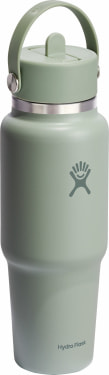 32 oz Wide Flex Straw Travel Bottle Thermosflasche