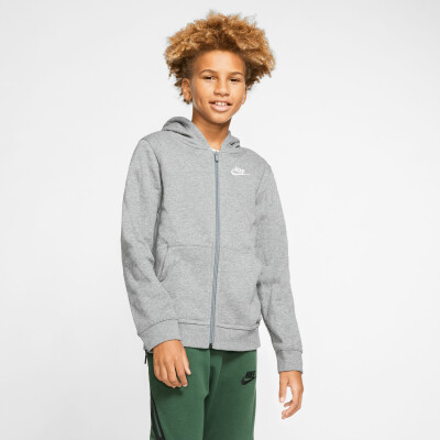 Nike Hoodie Full-zip Club gyerek kapucnis felső