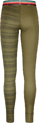 Damenleggings mit Streifenmuster am linken Bein und einfarbig am rechten. Damenleggings mit Streifenmuster am linken Bein und einfarbig am rechten.