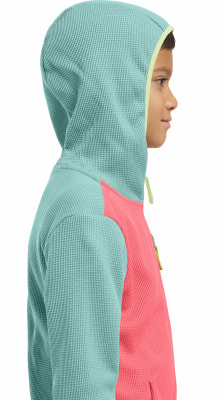Jack Wolfskin Actamic Grid Midlayer mit Kapuze