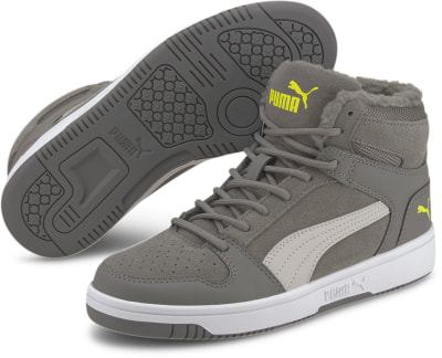 Puma Puma Rebound Layup Fur, jr. zimná voľnočasová obuv