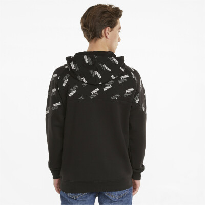 Puma Power Aop Hoodie férfi kapucnis felső
