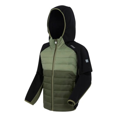 Regatta Kielder Hybrid IX gyerek kapucnis kabát