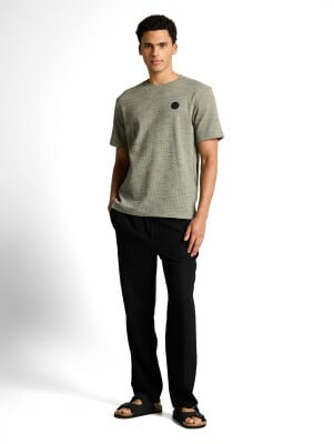 Tom Tailor Inject Structure férfi póló Tom Tailor Inject Structure férfi póló