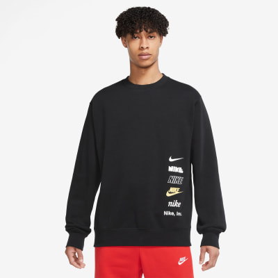 Nike M NK Pán. sveter CLUB + BB CREW MLOGO