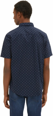 Tom Tailor Printed Shirt férfi rövid ujjú ing