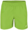Zelené pánske kraťasy Nike s elastickým pásom a logom značky.