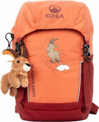 Kohla Happy Rocky 10 Wanderrucksack mit Plüschtier Kohla Happy Rocky 10 Wanderrucksack mit Plüschtier