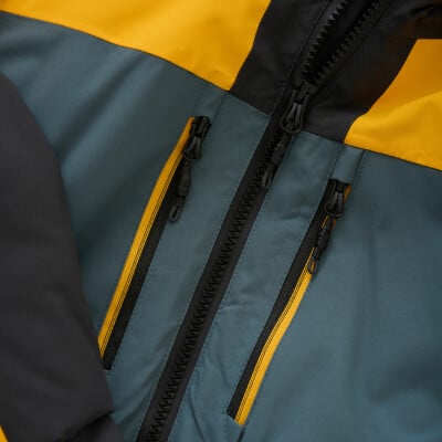 Colorkids Colorblock Skijacke mit Kapuze Colorkids Colorblock Skijacke mit Kapuze