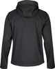 Schwarze Kapuzenjacke mit ACTIVE REBEL Schriftzug auf der Kapuze.