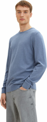 Tom Tailor TOM TAILOR Basic Crew Neck pulóver