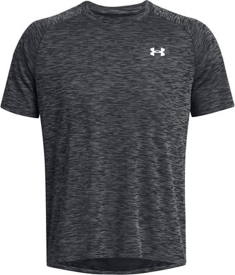 Schwarzes Under Armour T-Shirt mit kurzen Ärmeln und Logo