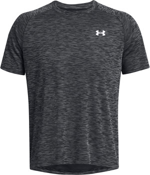 Schwarzes Under Armour T-Shirt mit kurzen Ärmeln und Logo