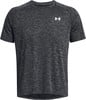 Schwarzes Under Armour T-Shirt mit kurzen Ärmeln und Logo