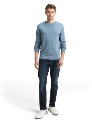 Tom Tailor Basic Crewneck férfi pulóver Tom Tailor Basic Crewneck férfi pulóver