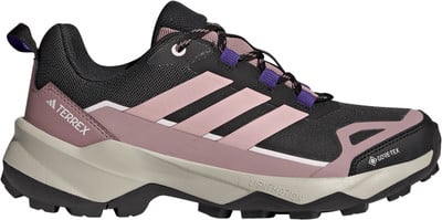 Adidas Terrex Damensneaker für Outdoor-Aktivitäten mit Gore-Tex, in Rosa und Beige. Adidas Terrex Damensneaker für Outdoor-Aktivitäten mit Gore-Tex, in Rosa und Beige.