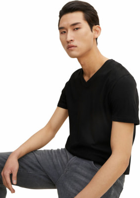 Tom Tailor Double Pack V-N férfi póló rövid ujjú Tom Tailor Double Pack V-N férfi póló rövid ujjú