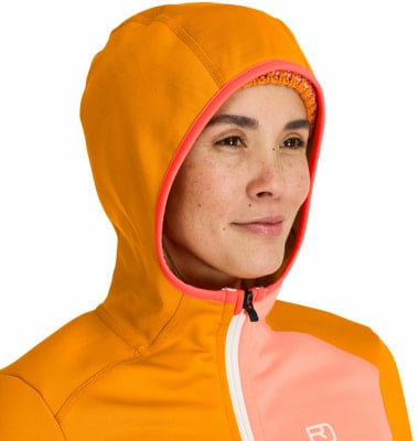 Ortovox Fleecejacke mit Kapuze