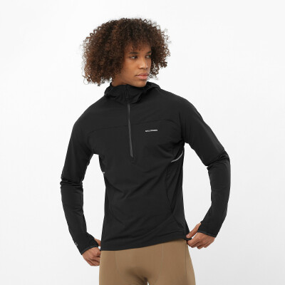 Salomon Sense Aero Hybrid Midlayer mit Kapuze
