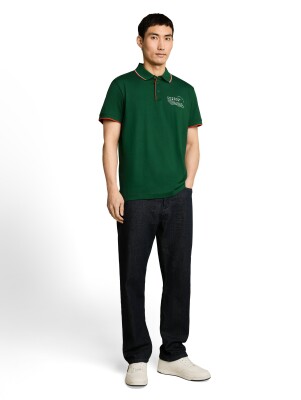 Tom Tailor Printed Polo férfi póló