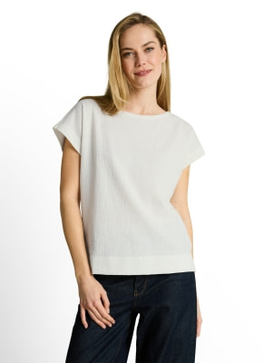 Tom Tailor Boatneck Struct. női póló Tom Tailor Boatneck Struct. női póló