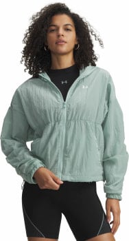 Under Armour Rival Woven Bungee Trainingsjacke mit Kapuze