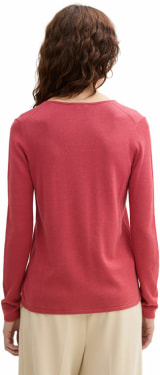 Basic V-Neck női pulóver