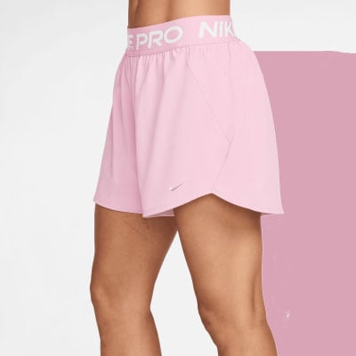 Nike Pro DriFit Mid-Rise-Lined 3 2in1 Shorts