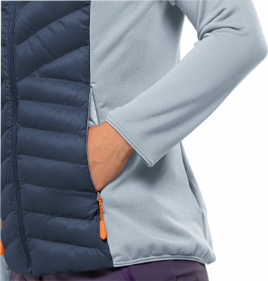 Jack Wolfskin Routeburn Pro Hybridjacke mit Kapuze