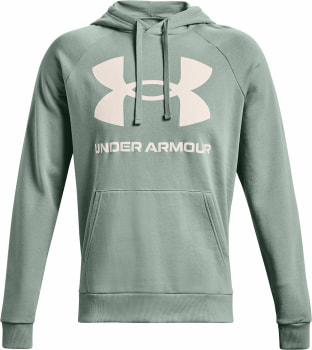 Under Armour Rival Fleece Big Logo férfi kapucnis felső