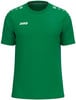Grünes T-Shirt mit JAKO-Logo und Punkten auf den Schultern.