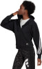 adidas Sportswear Wrapped 3-Streifen Kapuzenjacke