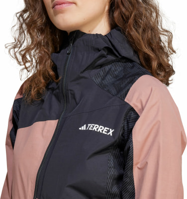 adidas Terrex Xperior Hybrid 2,5L Regenjacke mit Kapuze