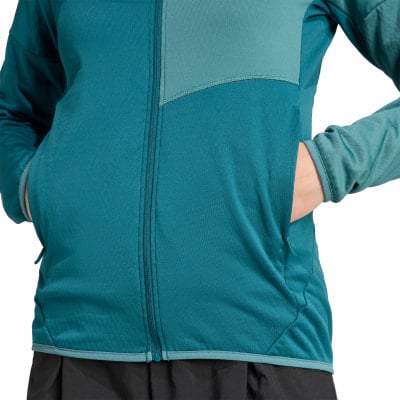 adidas Terrex Xperior Climawarm Light Fleecejacke mit Kapuze