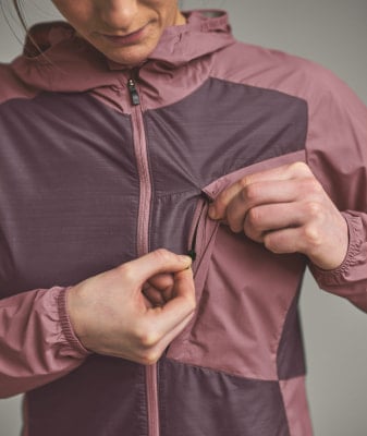 Ortovox Trace Windbreaker Wanderjacke mit Kapuze