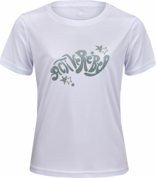 Active Rebel ACTIVE REBEL Lucia lány póló, lekerekített szegély, regl. fit, 100% PES