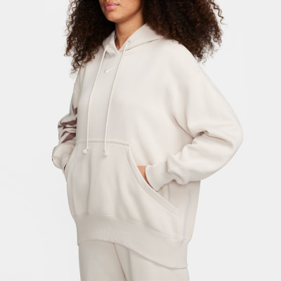 Nike W Nsw Phnx Flc Os Logo női kapucnis felső