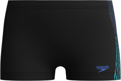 Speedo Plastisol Placement Badehose mit Bein