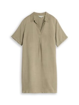 Tom Tailor Linen With Polo női ruha
