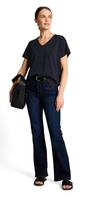 Tom Tailor V-Neck női póló