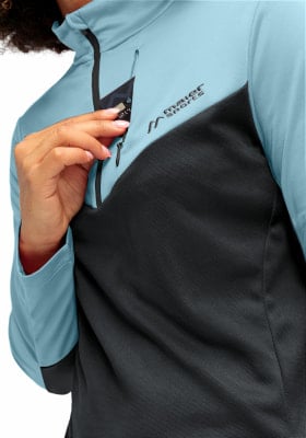 Maier Sports Evii Skileibchen mit Halfzip