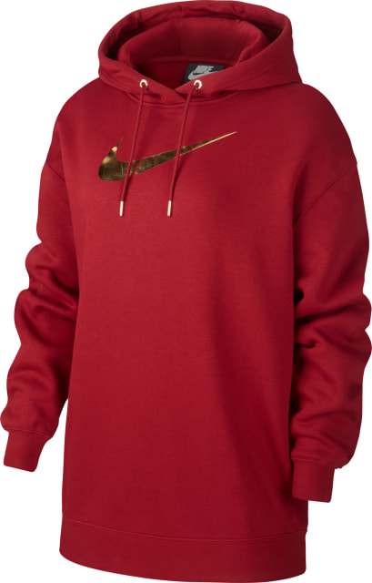 nike w nsw hoodie bb os shine