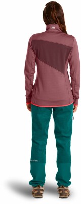 Ortovox Fleece Grid Jacke női fleece kabát