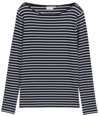 Tom Tailor Striped Boatneck női hosszú ujjú póló