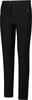 Schwarze Outdoorhose mit Reißverschlusstaschen und vorgeformten Knien.