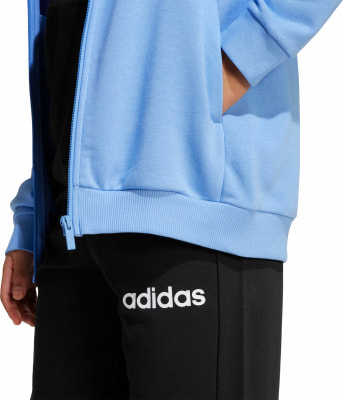 adidas J LIN FT TS 220 Jogginganzug mit Kapuze