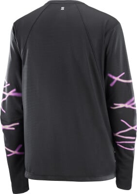 Salomon SHCOUT CORE LS Tee GFX Laufshirt langarm Salomon SHCOUT CORE LS Tee GFX Laufshirt langarm