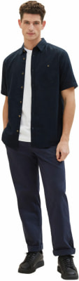 Tom Tailor TOM TAILOR Cotton Linen SS póló